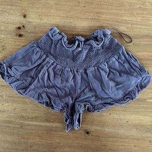 Size small Brown paper moon cotton shorts. These shorts are gently worn